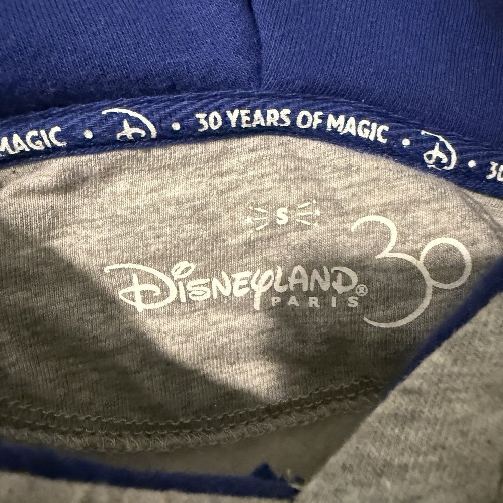 Disneyland Paris 30th Anniversary Mickey Mouse Hoodie - Picture 7 of 9